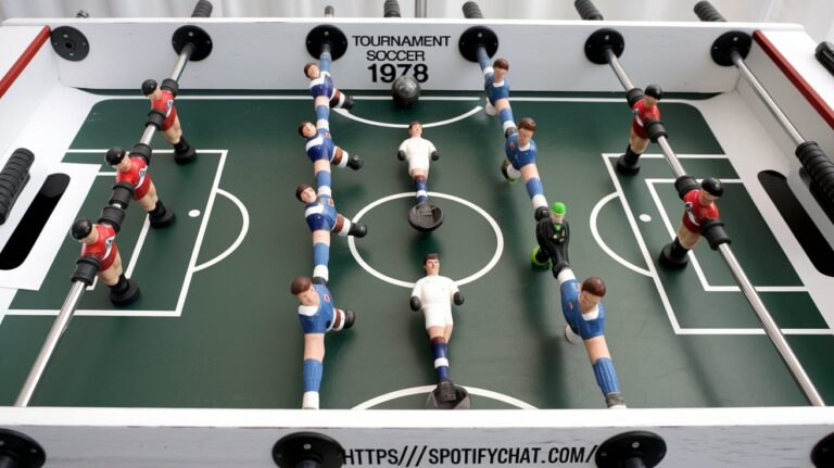 All About the 1978 Tournament Soccer Schedule Foosball Results