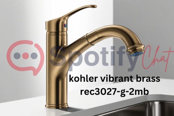 kohler vibrant brass rec3027-g-2mb