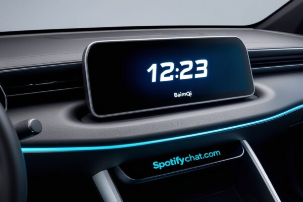 baimoqi car digital clock