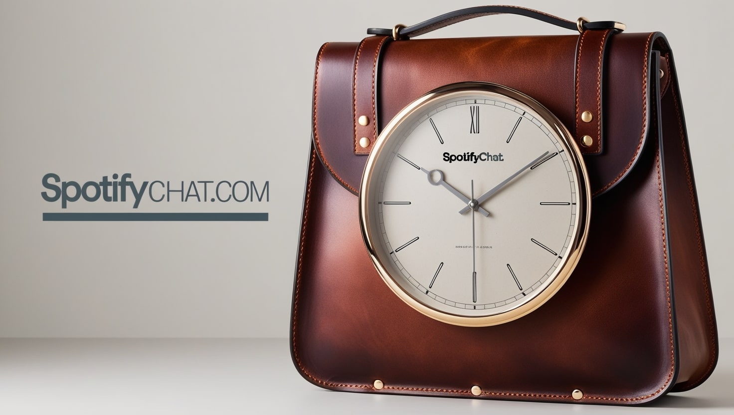 Desgranges Leather Clock Bag