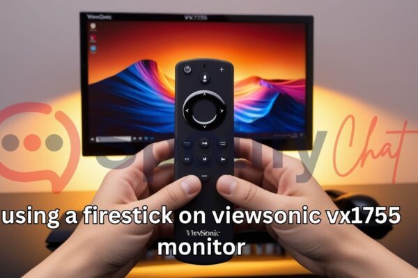 using a firestick on viewsonic vx1755 monitor